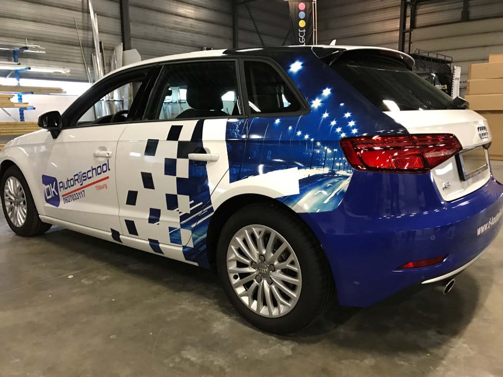 Analytisch Oefenen audit Auto wrappen, autoruiten blinderen en fleetmarking in Tilburg