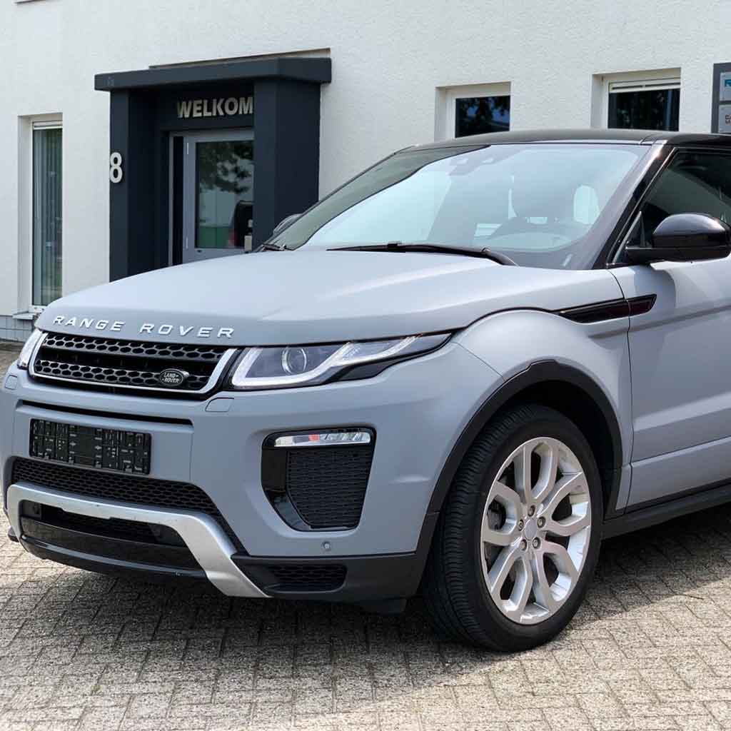 Proportioneel bezoeker Sluiting Carwrappen: Range Rover Mat Grijs - Carwrapmasters.nl